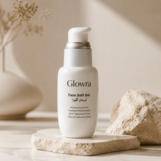 ژل آبرسان و نرم کننده صورت گلوورا (Glowra Face Soft Gel)